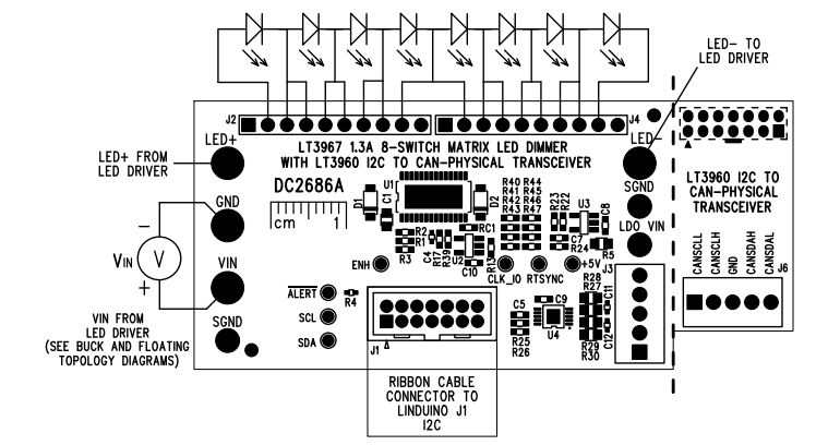 Analog Devices Inc. LT3960 Demo Board (DC2686A)